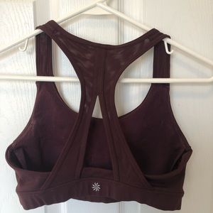 Athleta Size S Maroon sports bra